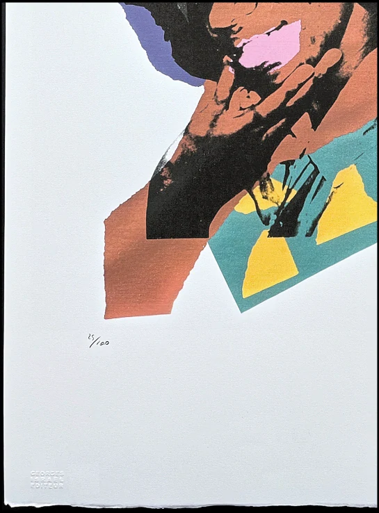Andy Warhol - Ladies and gentleman II 137 25/100 - edice Leo Castelli s certifikátem