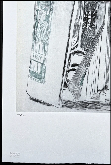 Andy Warhol - Roll of Bills 44/100 - edice Leo Castelli s certifikátem