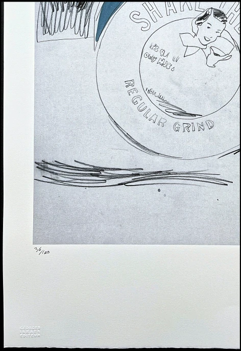 Andy Warhol - Shake the Can 36/100 - edice Leo Castelli s certifikátem