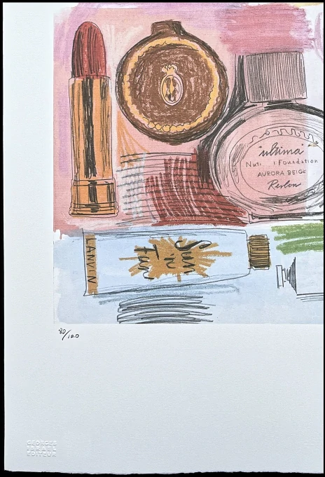 Andy Warhol - Beauty Products 80/100 - edice Leo Castelli s certifikátem