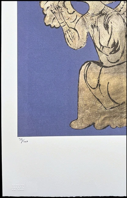 Andy Warhol - Angel 35/100 - edice Leo Castelli s certifikátem
