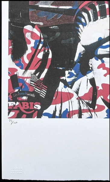 Andy Warhol - Statue of Liberty 25/100 - edice Leo Castelli s certifikátem