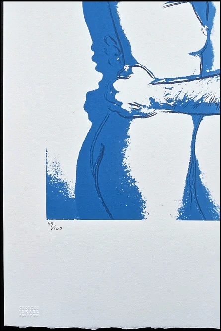 Andy Warhol - Love: One plate x/100 - edice Leo Castelli s certifikátem