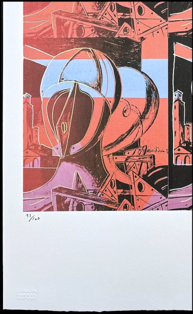 Andy Warhol - The Two Sisters 93/100 - edice Leo Castelli s certifikátem