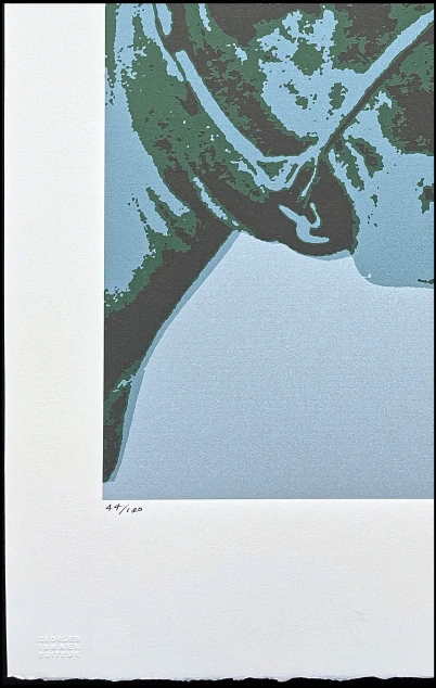 Andy Warhol - Cow zelená světlá 44/100 - edice Leo Castelli s certifikátem