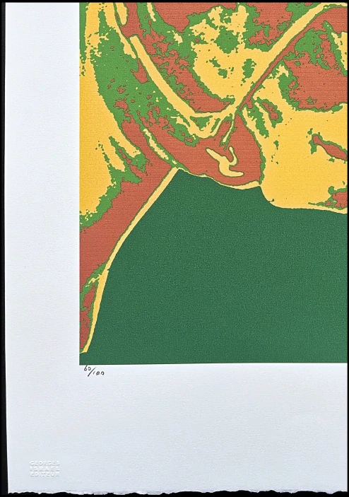Andy Warhol - Cow zeleno-žlutá 60/100 - edice Leo Castelli s certifikátem