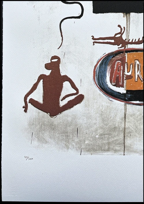 Jean-Michel Basquiat - Aurora 70/300 - limitovaná edice, signováno, 50x70cm