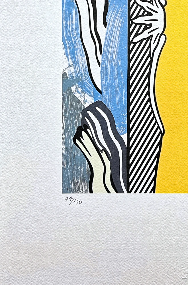 Roy Lichtenstein - Two Paintings: Dagwood - signováno, 35x50cm, limitovaná edice 44/150