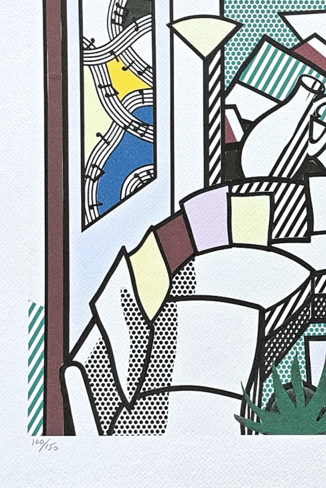 Roy Lichtenstein - Interior Perfect Pitcher - signováno, 50x35cm, limitovaná edice 100/150