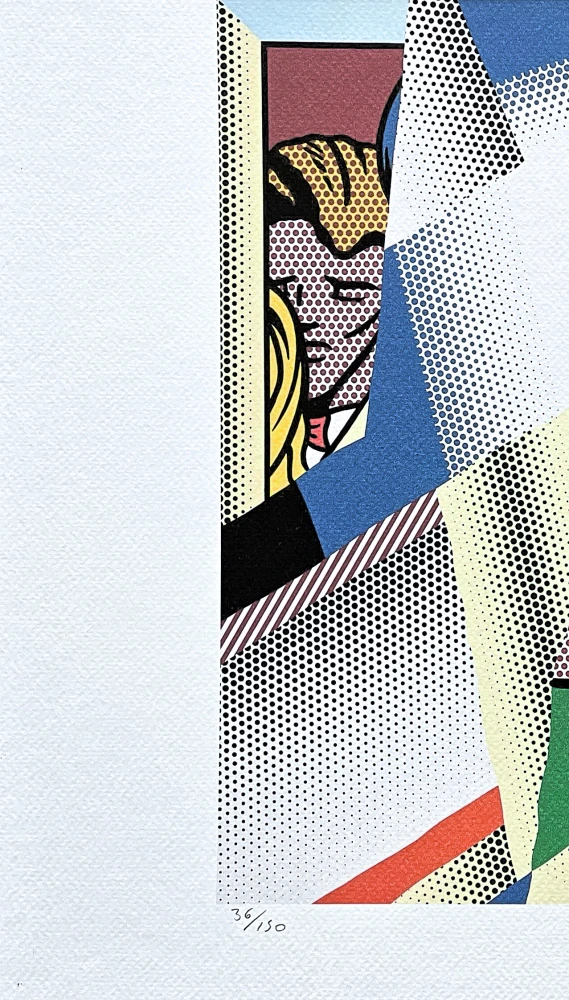 Roy Lichtenstein - Reflections on Crash - signováno, 50x35cm, limitovaná edice 36/150