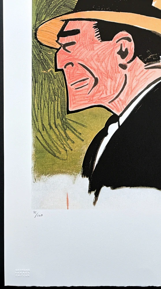 Andy Warhol - Dick Tracy portrét 75/100 - edice Leo Castelli s certifikátem