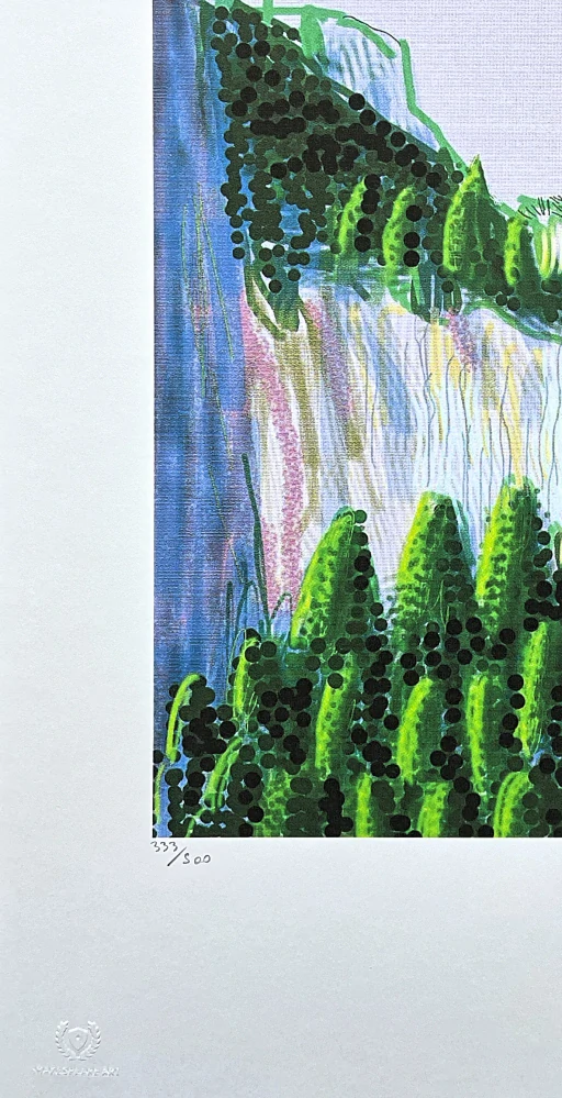 David Hockney - The Yosemite Suite 11 333/500 - limitovaná edice s certifikátem, 35x50 cm