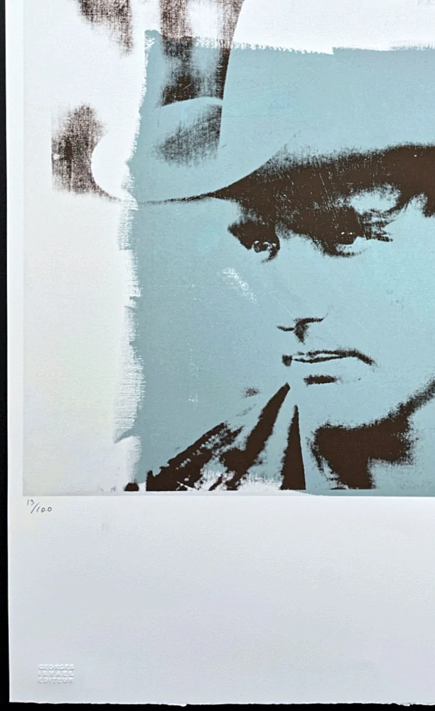 Andy Warhol - Dennis Hopper x/100 - edice Leo Castelli s certifikátem