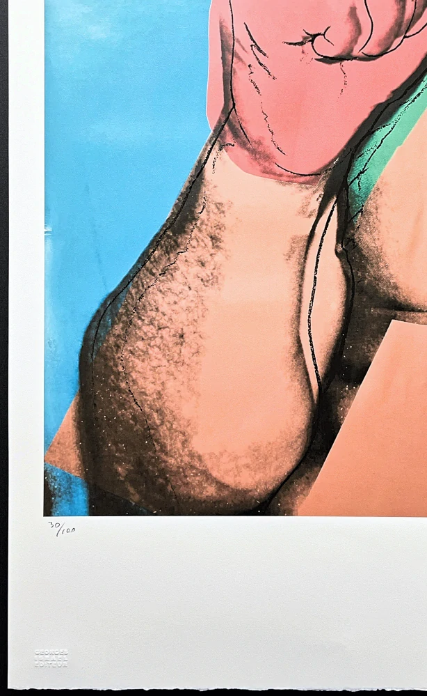 Andy Warhol - Muhammad Ali 30/100 - edice Leo Castelli s certifikátem