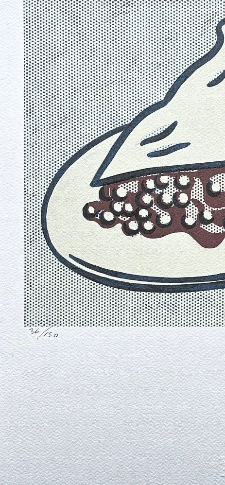 Roy Lichtenstein - Cherry pie - signováno, 35x50cm, limitovaná edice 36/150