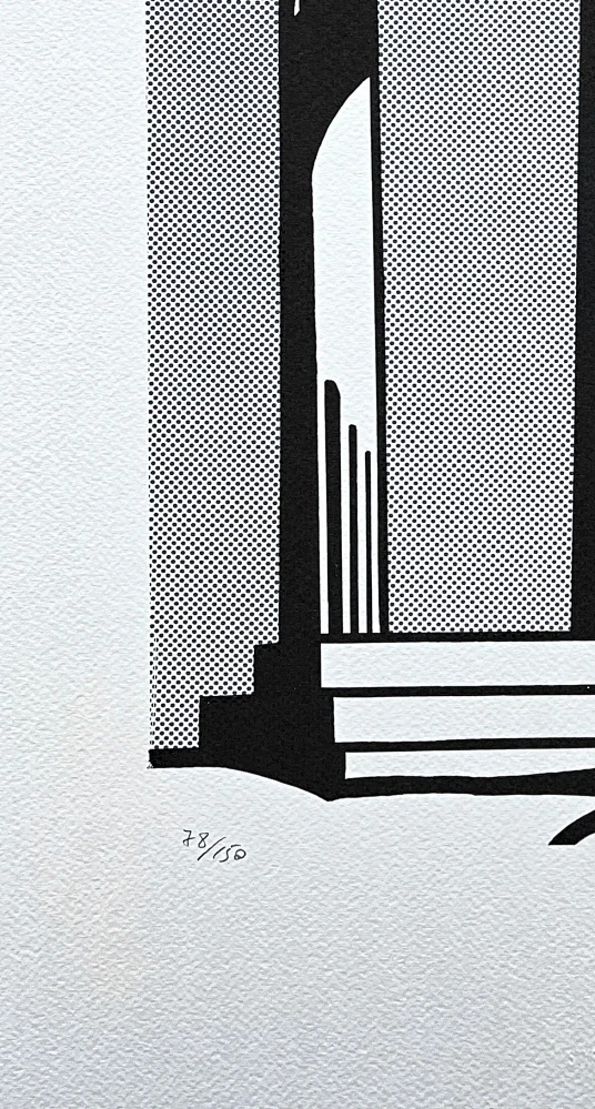 Roy Lichtenstein - Temple - signováno, 35x50cm, limitovaná edice 78/150