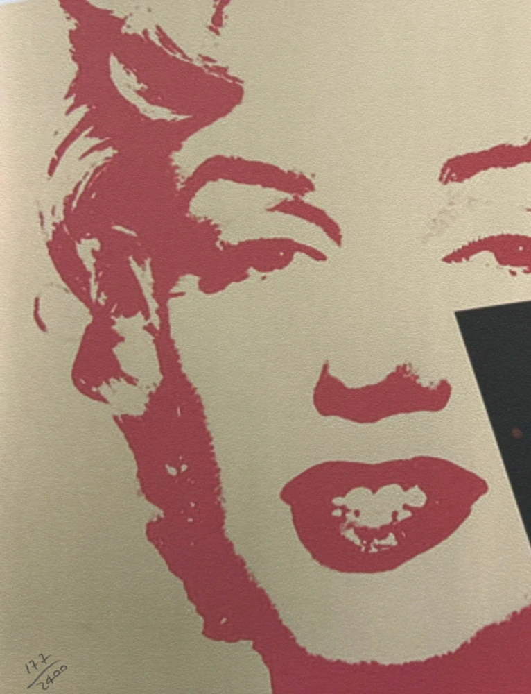 Andy Warhol - Marilyn Monroe ll 177/2400 - 60x60, limitovaná edice CMOA s certifikátem