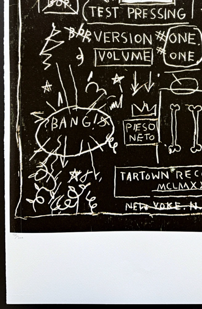 Jean-Michel Basquiat - Beat bop 138/300 - limitovaná edice, signováno, 50x70cm