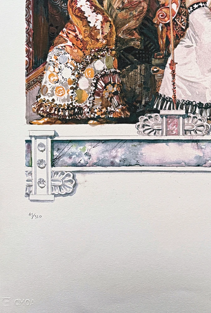 František Kupka - Les Erinnyes 45/350 - limitovaná edice s certifikátem, 50x70cm