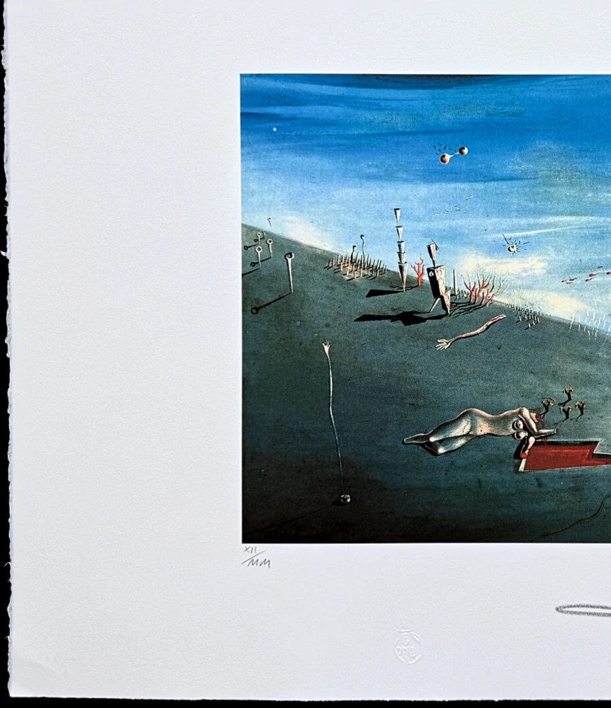 Salvador Dalí - La Miel es mas Dulce que la Sangre - signováno, limitovaná edice, 66x50cm