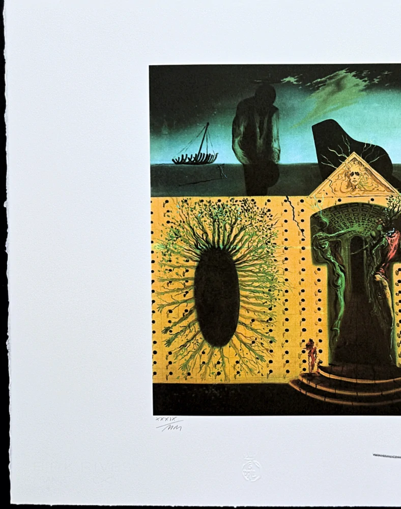 Salvador Dalí - Mad Tristan - signováno, limitovaná edice, 66x50cm