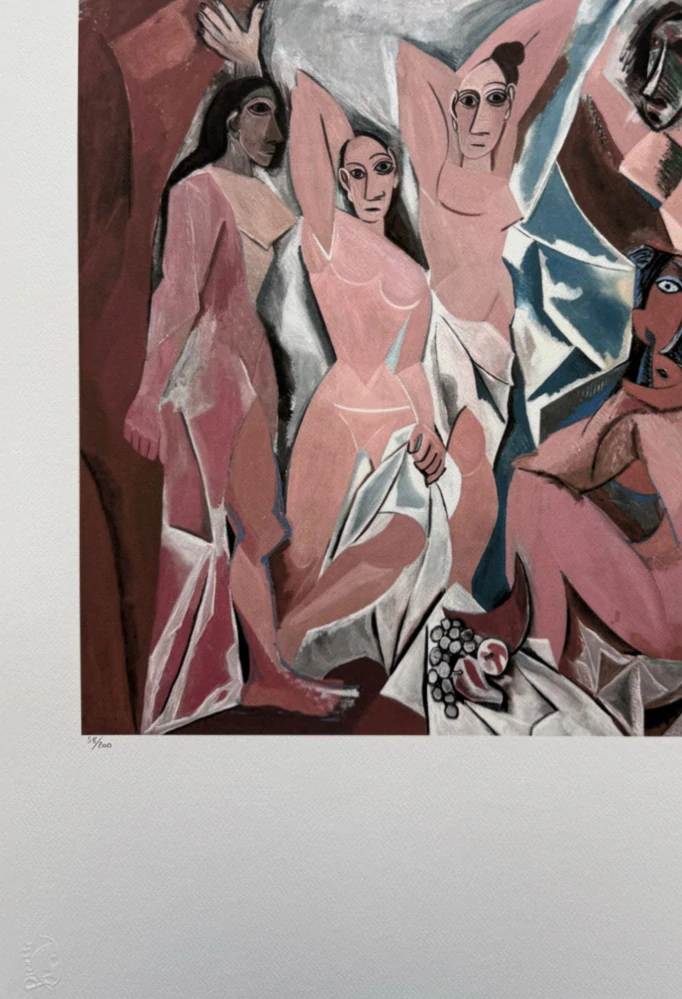 Pablo Picasso - The Ladies of Savignon 58/200 - signováno, s certifikátem, 50x70 cm