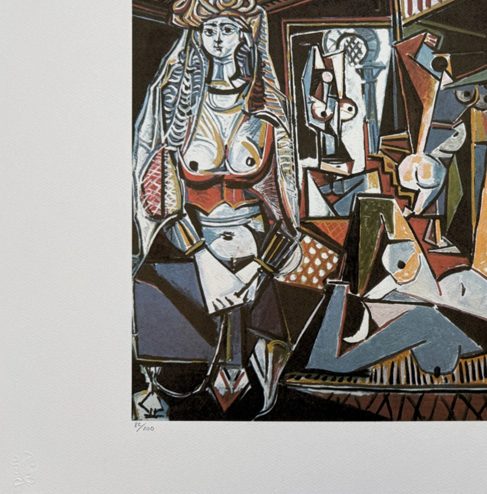 Pablo Picasso - The Studio at la Californie 82/200 - signováno, s certifikátem, 70x50 cm