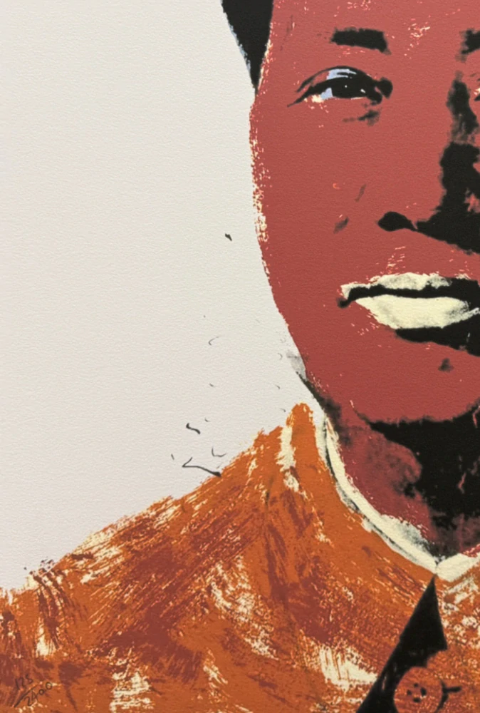 Andy Warhol - Mao Ce Tung IV x/2400 - 60x60 cm, limitovaná edice CMOA s certifikátem