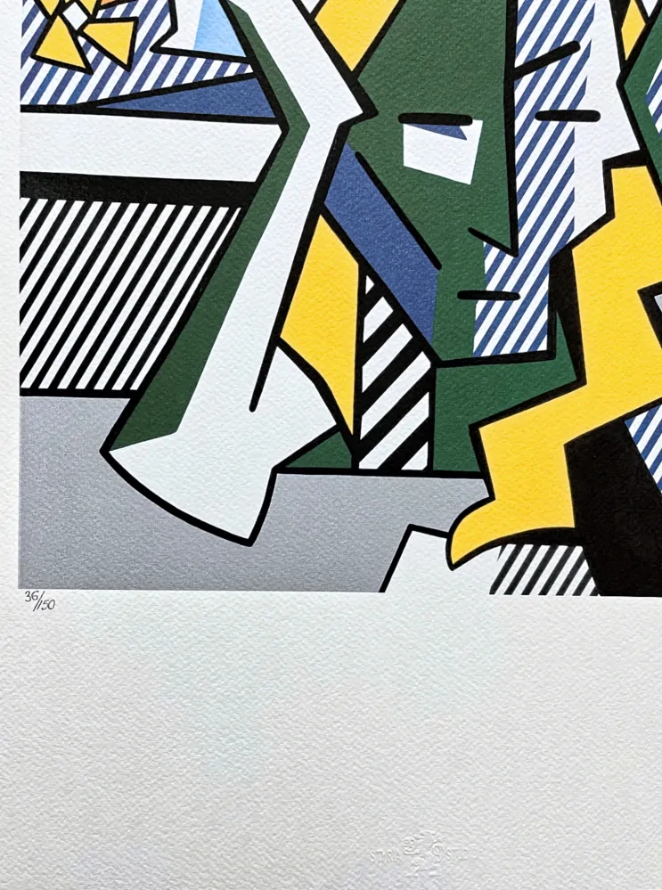 Roy Lichtenstein - Deep in Thought - signováno, 35x50cm, limitovaná edice 36/150