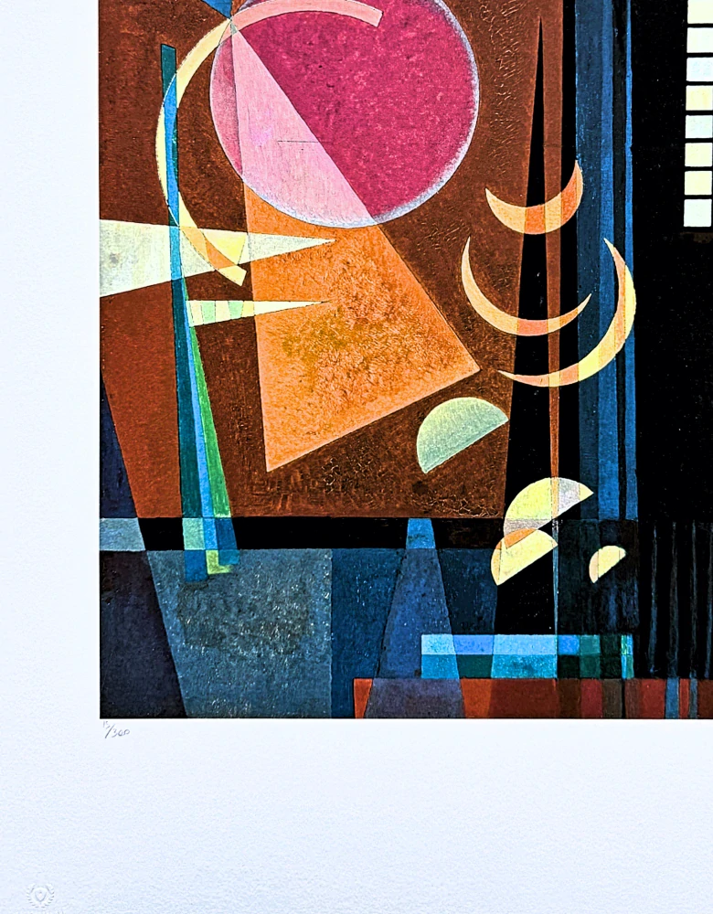 Wassily Kandinsky - Soft Hard -  x/300 - signováno, číslovaná edice, 50x65 cm