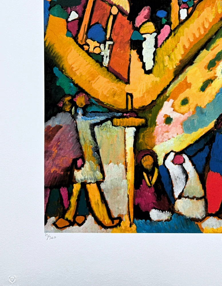 Wassily Kandinsky - All Saints I - x/300 - signováno, číslovaná edice, 50x65 cm