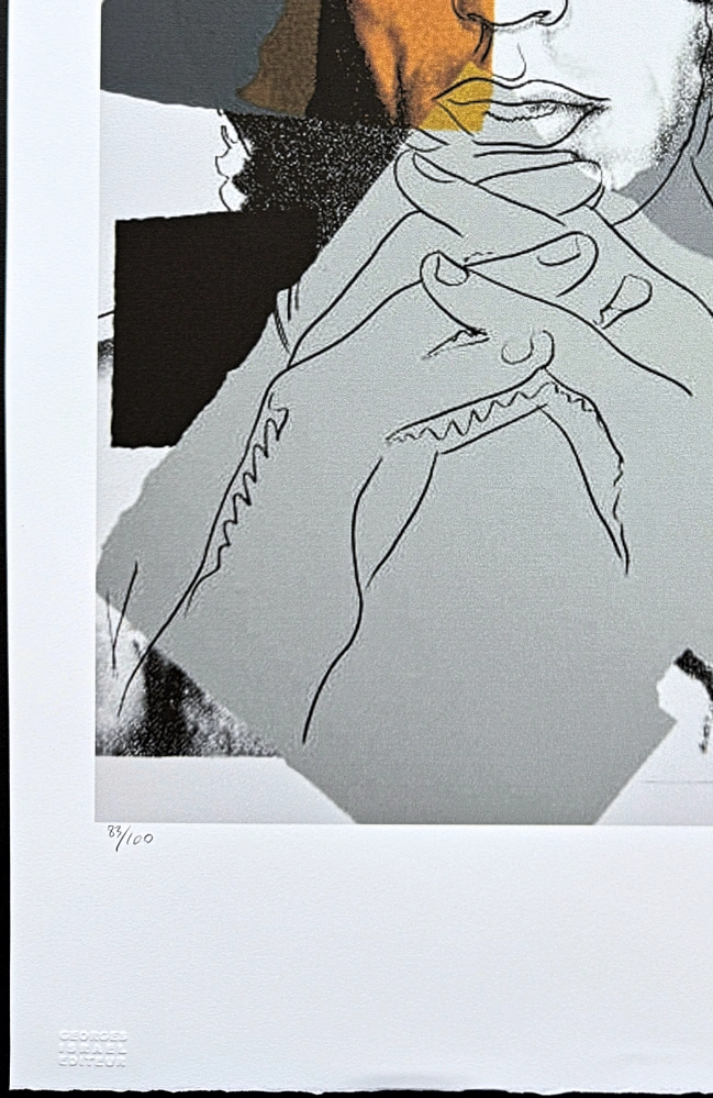Andy Warhol - Mick Jagger I x/100 - edice Leo Castelli s certifikátem