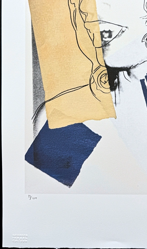 Andy Warhol - Mick Jagger III x/100 - edice Leo Castelli s certifikátem