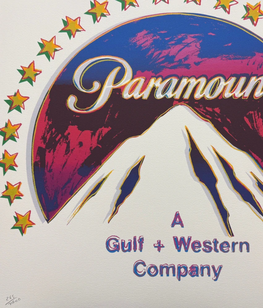 Andy Warhol - Paramount Classic x/2400 - 60x60cm, limitovaná edice CMOA s certifikátem