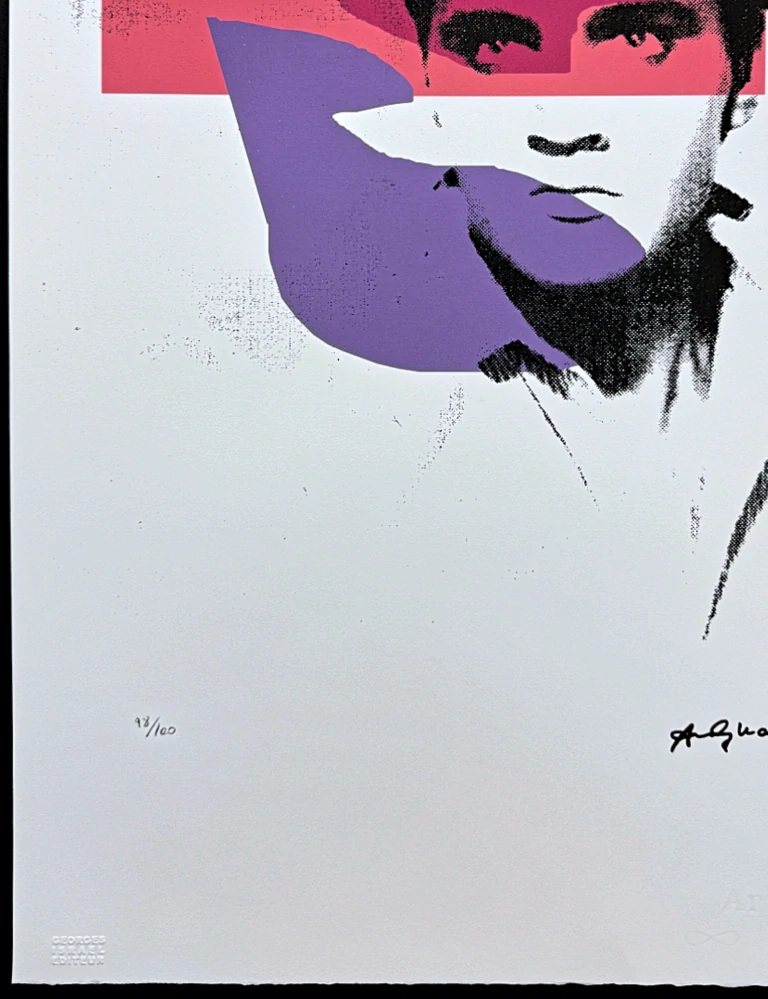 Andy Warhol - Elvis Presley III x/100 - edice Leo Castelli s certifikátem