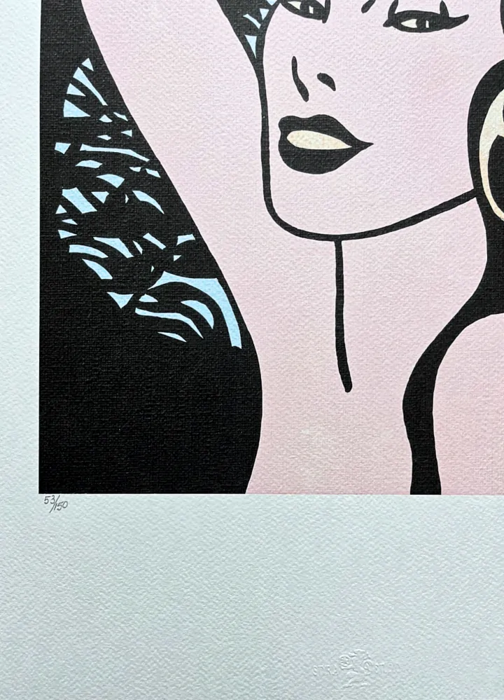 Roy Lichtenstein - Little Aloha - signováno, 35x50cm, limitovaná edice 53/150