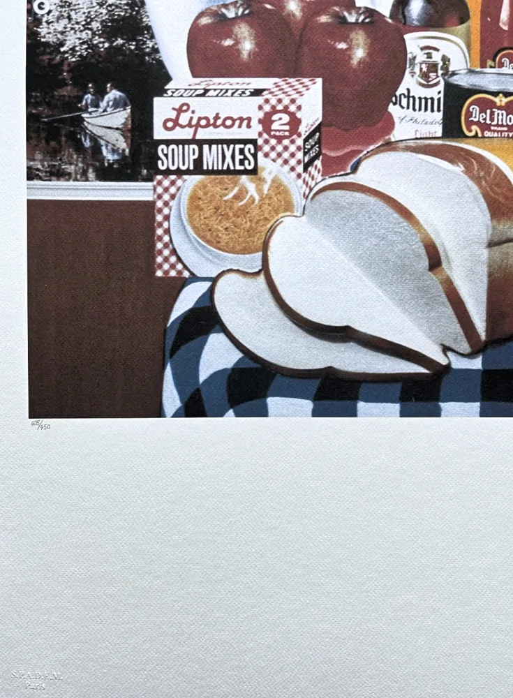 Tom Wesselmann - Still Life II - signováno, limitovaná edice 405/450