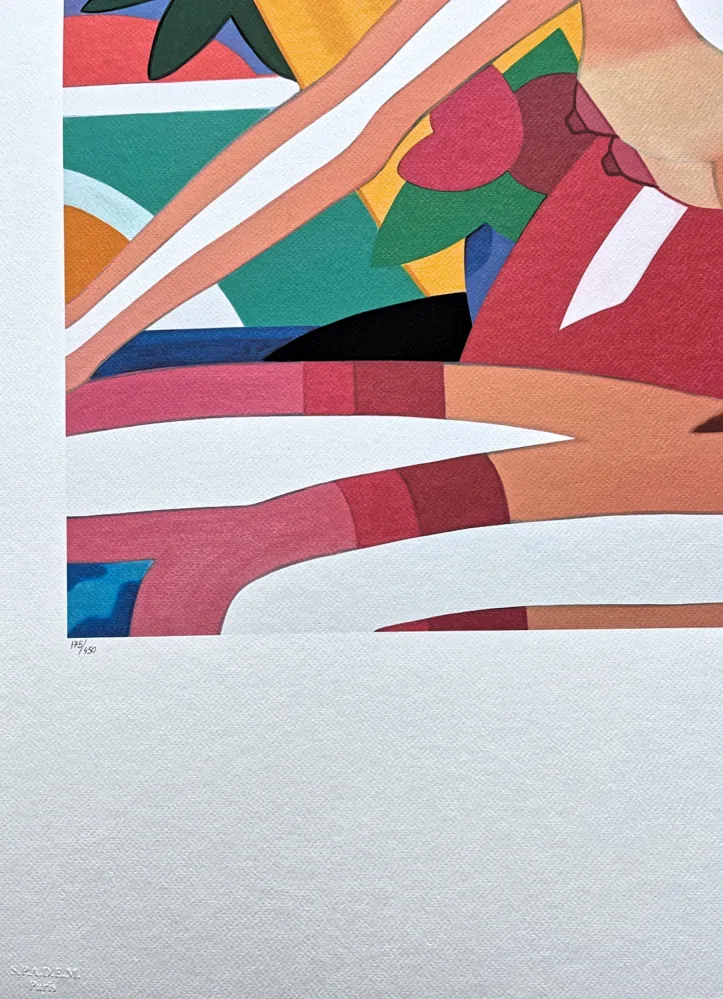 Tom Wesselmann - Sunset Nude - signováno, limitovaná edice 175/450