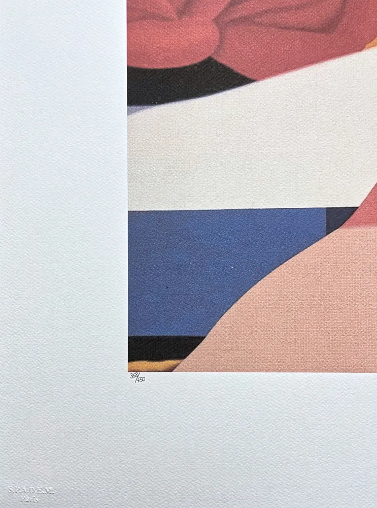 Tom Wesselmann - Seascape II - signováno, limitovaná edice x/450