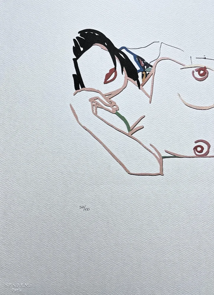 Tom Wesselmann - Monika Lying - signováno, limitovaná edice x/450