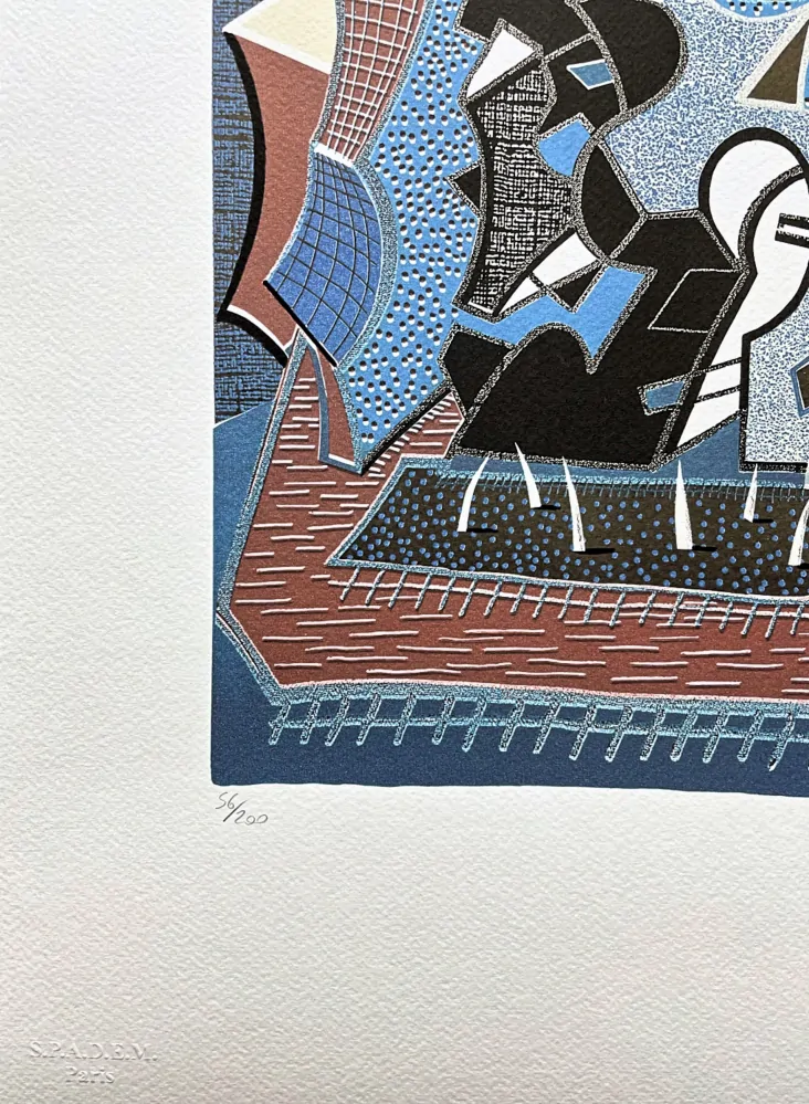David Hockney - Tres 56/200 - limitovaná edice, s certifikátem, 35x50 cm