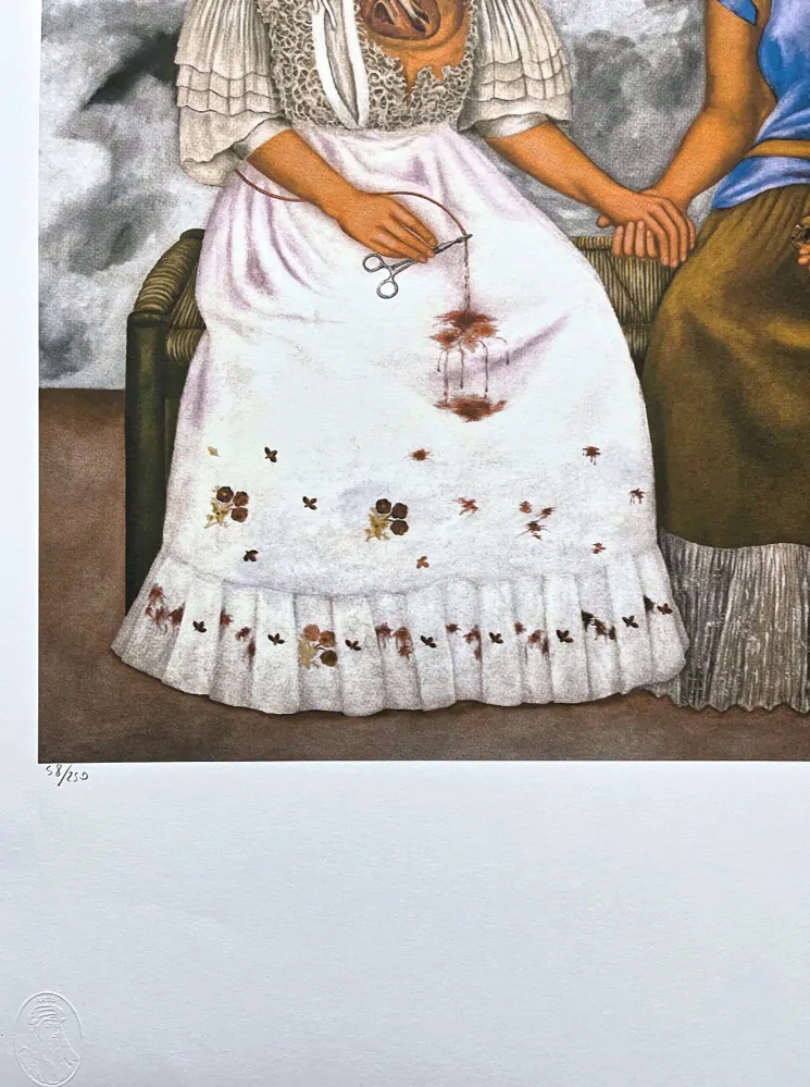 Frida Kahlo - Dos Fridas x/250 - limitovaná edice s certifikací, 50x70cm