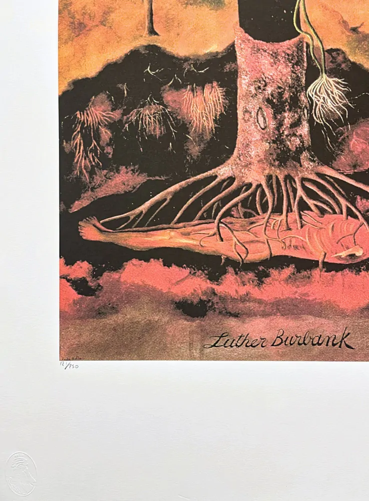 Frida Kahlo - Portrait of Luther Burbank 121/250 - limitovaná edice s certifikací, 50x70cm