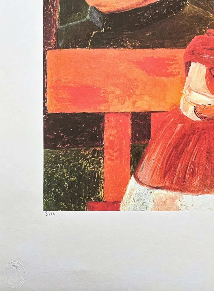 Frida Kahlo - Self Portrait with Stalin 5/250 - limitovaná edice s certifikací, 50x70cm