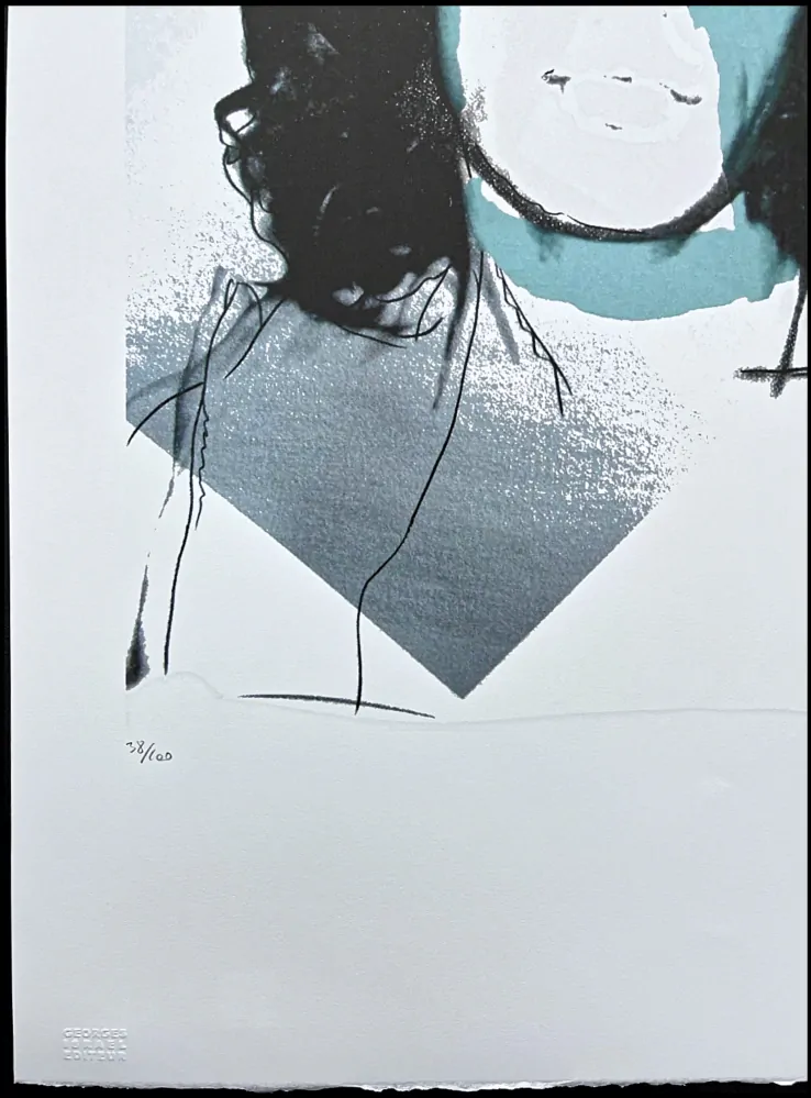 Andy Warhol - Mick Jagger modrý 38/100 - edice Leo Castelli s certifikátem