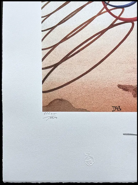 Salvador Dalí - Circa - signováno, limitovaná edice, 50x66cm