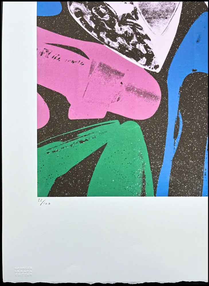 Andy Warhol - Diamont dust shoes 22/100 - edice Leo Castelli s certifikátem