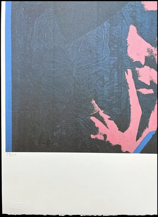 Andy Warhol - Self-portrait 27/100 - edice Leo Castelli s certifikátem