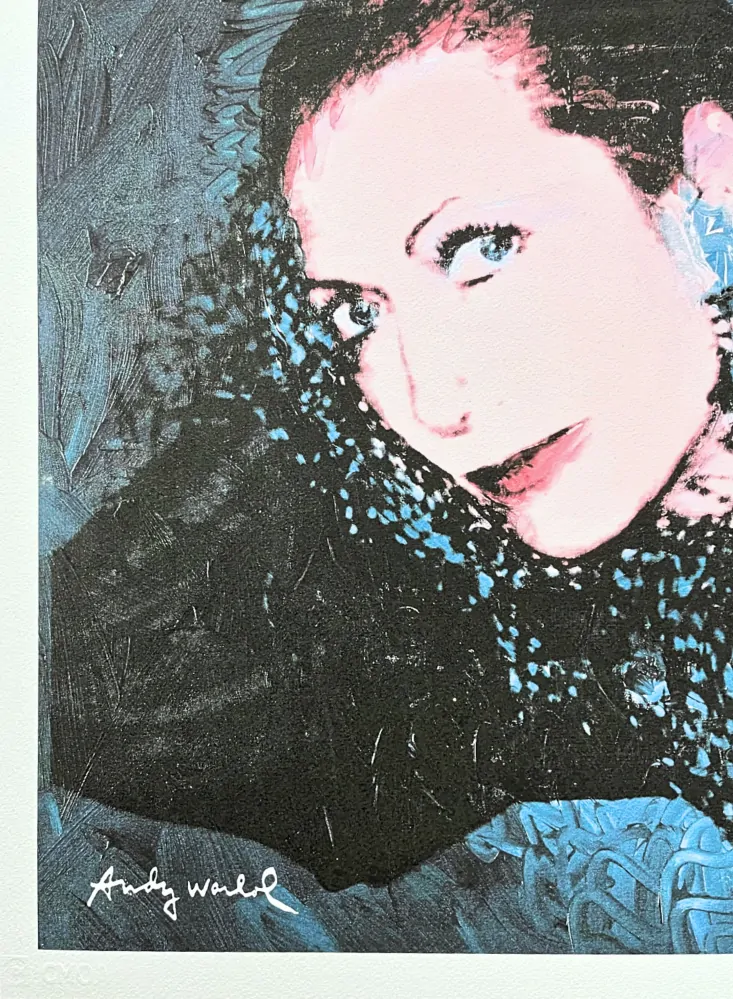 Andy Warhol - Heléne Rochas 106/500 - signováno, 50x50cm, limitovaná edice CMOA s certifikátem
