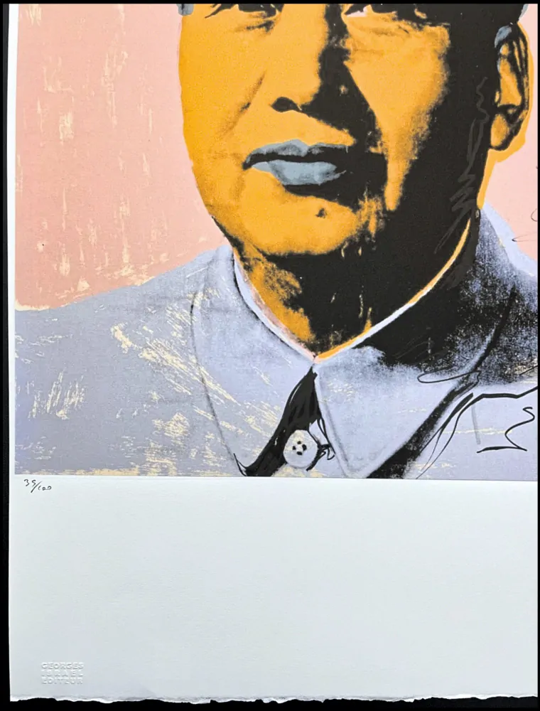 Andy Warhol - Mao Ce-tung žlutý 35/100 - edice Leo Castelli s certifikátem
